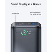 Baterie externa Anker 533 PowerCore 10.000 mAh, 30W, Power IQ 3.0, PowerDelivery, 2x USB-C, 1x USB-A, Negru