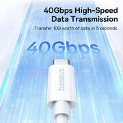 Cablu tip C pentru Realme GT Neo 5 240W Baseus P10365200211-02