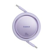 Cablu de date Super Fast Charging PD100W USB Tip-C la USB Tip-C, Baseus Free2Draw Mini