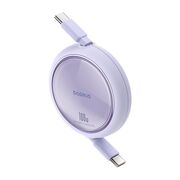 Cablu de date Super Fast Charging PD100W USB Tip-C la USB Tip-C, Baseus Free2Draw Mini