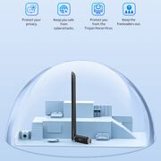 Adaptor Wi-Fi Baseus, 650Mbps, USB, 2.4G/5G, B01317600111-02