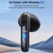 Casti Wireless Baseus Earbuds Bowie E13, TWS, Bluetooth 5.3 - Negru