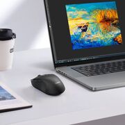 Mouse wireless Bluetooth pentru laptop Baseus F02, 2.4G, negru