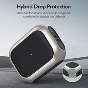 Husa Apple AirPods Pro 1 / 2 ESR Orbit Hybrid HaloLock, gri