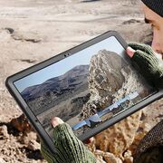 Pachet 360: Husa cu folie integrata Samsung Galaxy Tab S9 Supcase Unicorn Beetle Pro, negru