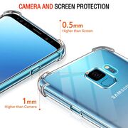Husa pentru Samsung Galaxy S9 Anti-Shock 1.5mm, reinforced 4 corners, transparent