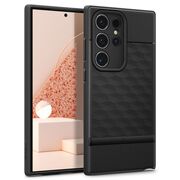 Husa Samsung Galaxy S24 Ultra Spigen Caseology Parallax, negru