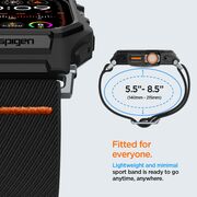 Carcasa + curea pentru Apple Watch Ultra 1 / 2 Spigen Lite Fit ”pro”, negru mat