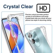 Husa Honor X5 Plus Techsuit Shockproof Clear Silicone, transparenta