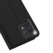 Husa pentru Motorola Moto Edge 40 Neo Dux Ducis Skin Pro, tip carte - negru