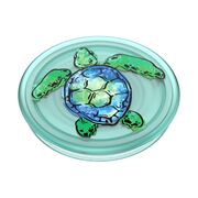 Popsockets original, suport cu functii multiple, PlantCore Translucent Tortuga