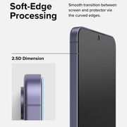 [Pachet 2x] Folie sticla Samsung Galaxy S24 Ringke Easy Slide Tempered Glass cu aplicator, transparenta
