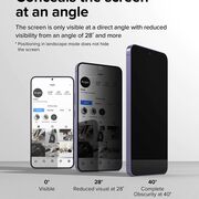 [Pachet 2x] Folie sticla Samsung Galaxy S24 Ringke Easy Slide Tempered Glass cu aplicator, privacy