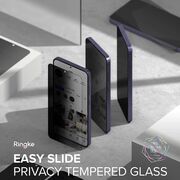 [Pachet 2x] Folie sticla Samsung Galaxy S24 Ringke Easy Slide Tempered Glass cu aplicator, privacy