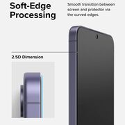 [Pachet 2x] Folie sticla Samsung Galaxy S24 Ringke Easy Slide Tempered Glass cu aplicator, privacy
