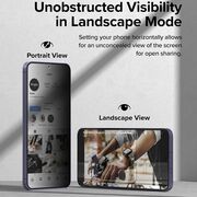 [Pachet 2x] Folie sticla Samsung Galaxy S24 Plus Ringke Easy Slide Tempered Glass cu aplicator, privacy