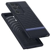 Husa Samsung Galaxy S24 Ultra Spigen Caseology Parallax, navy violet