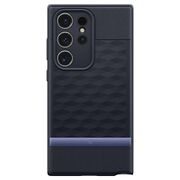 Husa Samsung Galaxy S24 Ultra Spigen Caseology Parallax, navy violet