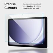 Folie sticla Samsung Galaxy Tab A9 Plus Spigen Glas.tR Slim, transparenta