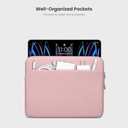 Geanta Laptop / tableta Tomtoc - tablet sleeve (b18b1p1) - shock-absorbing padding, 12.9” - roz