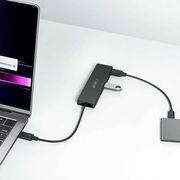 Hub USB Anker - docking station - USB type-c la 4 x Usb, 5gbps, plug-and-play, 20cm - negru