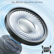 Casti Wireless On-Ear Anker Soundcore H30i, Design Pliabil, Pure Bass, Bluetooth 5.3, negru