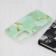 Husa Samsung Galaxy A15 Techsuit Marble, Green Hex