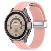 Curea Samsung Galaxy Watch 4/5/Active 2, Huawei Watch GT 3 (42mm)/GT 3 Pro (43mm) Techsuit, W011 - pink