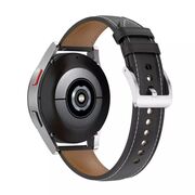 Curea Samsung Galaxy Watch 4/5/6/Active 2, Huawei Watch GT 3 (42mm)/GT 3 Pro (43mm) Techsuit, W048, negru