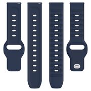 Curea Samsung Galaxy Watch 4/5/6/Active 2, Huawei Watch GT 3 (42mm)/GT 3 Pro (43mm) Techsuit, W050 - blue