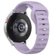 Curea Samsung Galaxy Watch 4/5/6/Active 2, Huawei Watch GT 3 (42mm)/GT 3 Pro (43mm) Techsuit, W050 - purple