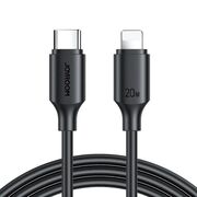 Cablu Type-C Lightning JoyRoom, 20W, 2m, negru, S-CL020A9