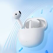 Casti TWS Bluetooth cu microfon JoyRoom Bluetooth 5.3, True Wireless, IP54,, alb, JR-FB1