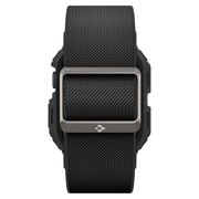 [Pachet husa + curea] Apple Watch 4 / 5 / 6 / se / se 2 / 7 / 8 / 9 (44 / 45mm) Spigen Lite Fit "Pro", negru