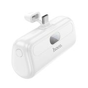 Power bank USB-C 5000mAh Hoco J116, alb