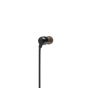 Casti sport in-ear Bluetooth cu microfon si bass JBL Tune 115BT, negru