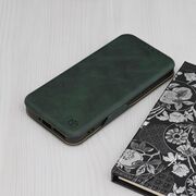 Husa 360° Xiaomi 14 Techsuit Safe Wallet Plus tip carte, verde