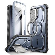 Pachet 360: Husa cu folie integrata pentru Samsung Galaxy S24 I-Blason Armorbox MagSafe, tilt