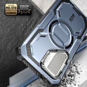 Pachet 360: Husa cu folie integrata pentru Samsung Galaxy S24 I-Blason Armorbox MagSafe, tilt