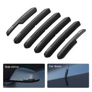 [Set 6x] Protectie usa auto Baseus pentru Tesla, transparent, C12051300111-00