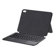 Husa magnetica cu tastatura iPad 11 2025, iPad 10 2022 Baseus Brilliance Detachable, negru