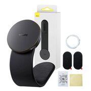 Suport telefon auto flebibil, cu magnet Baseus C02, SUCC000201
