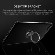 Suport pentru telefon iRing Baseus SUMQ-01, negru