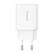 Incarcator priza Baseus - wall charger (p10111403213-00) - usb, type-c, fast charge 20w - moon white