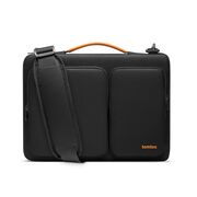 Servieta, geanta laptop 13″ business Tomtoc, negru, A42C2D1