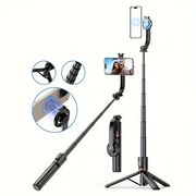 Tripod selfie stick cu telecomanda Yesido SF19, negru
