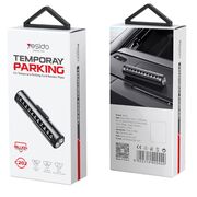 Suport numar telefon auto pentru bord Yesido C202, negru