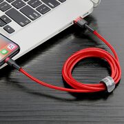Cablu date Lightning Baseus, 2.4A, 480Mbps, 1m, CALKLF-B09