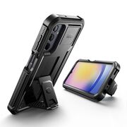 Pachet 360: Husa cu folie integrata Samsung Galaxy A25 KEVLAR PRO360 (fata spate), negru