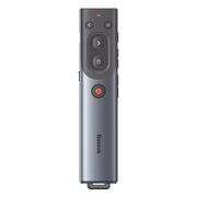 Telecomanda prezentari cu laser pointer lumina rosie, Smart Voice Assistant, Baseus WKCD020013